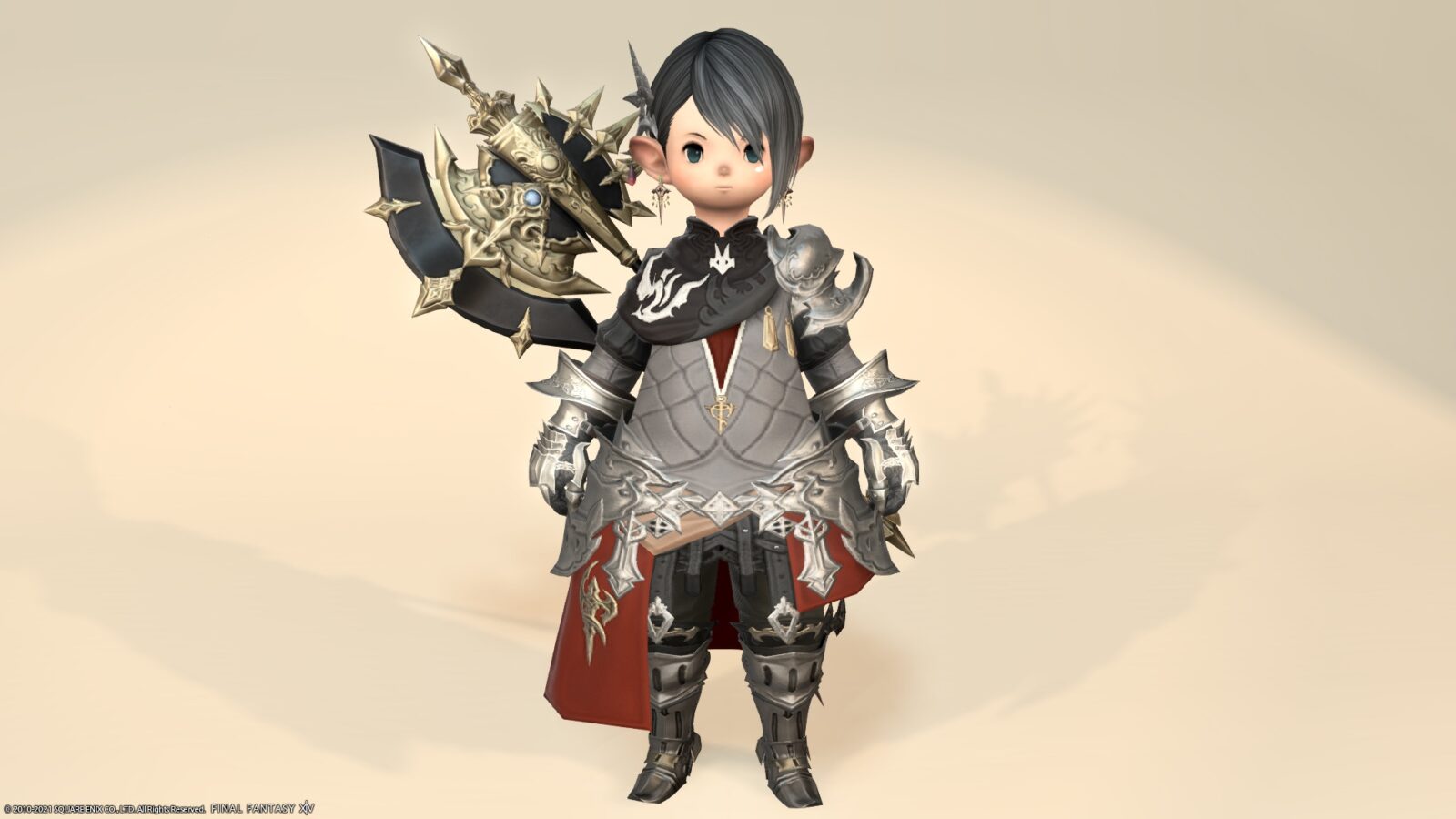 ゴシックでオシャレな戦士武器 女神ソフィアの聖なる光の斧 アクス オブ ゴッデス Ff14ブログ Norirow Note エオルゼア戦記