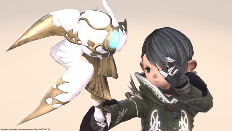 White Mage AF2 Weapon & Anima Weapon (AW) Stage 1 Goddess Wand "Animated Seraph Cane" Lalafell FF14 Blog Norirow Note 27