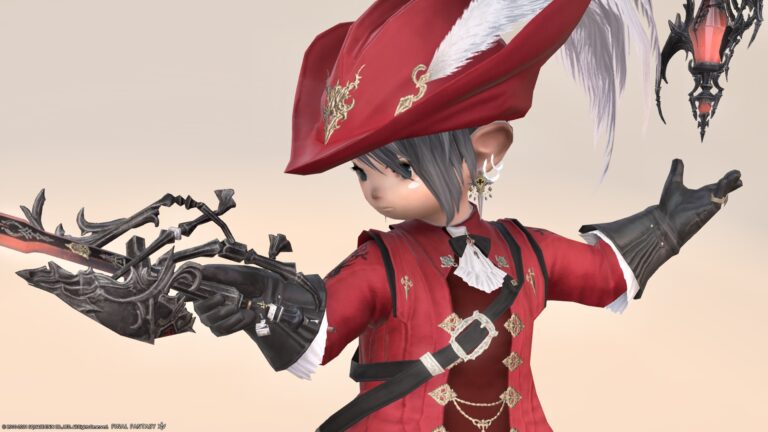 AF3 equipment of red mage, traditional FF red magic costume "Duelist" series (Lalafell Men's Ver.) Lalafell FF14 Blog Norirow Note 59
