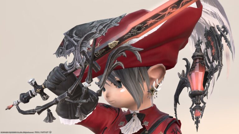 ゴシック調のアンティークな細剣・赤魔道士のAF3武器＆エウレカウェポン第一形態『ミュルグレス』 ララフェル FF14ブログ Norirow Note 77