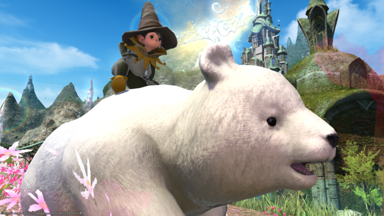 かわいい白熊さんのマウント『ポーラーベアー』（紅蓮祭2021） ララフェル FF14ブログ Norirow Note 50