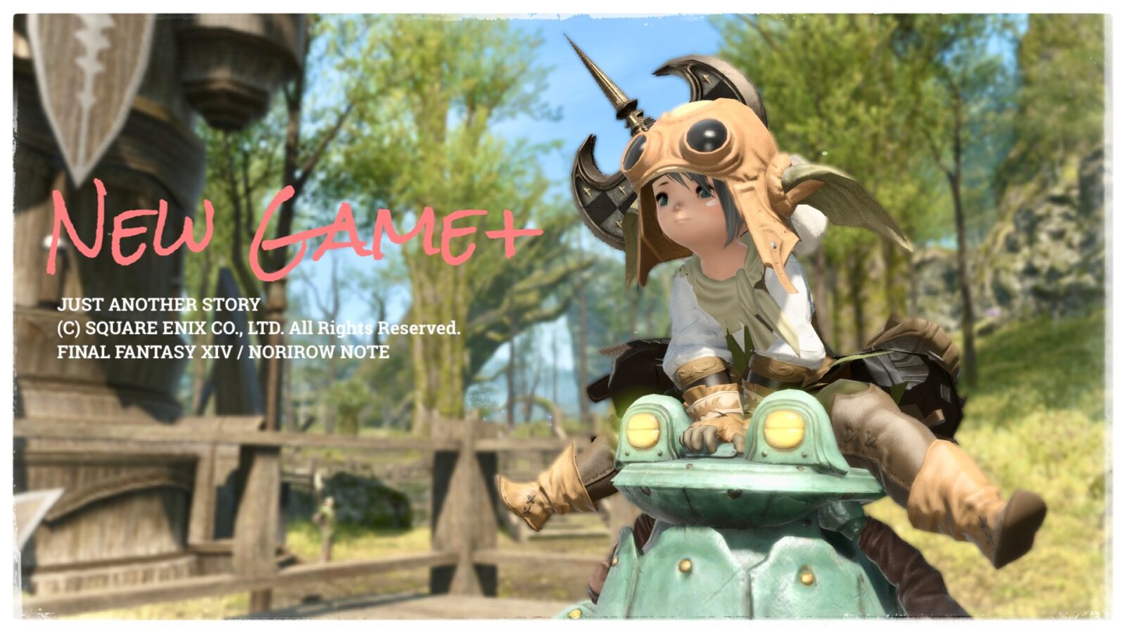 冒険の紀行録 Ss扉絵で振り返る つよくてニューゲーム の思い出 新生エオルゼア 編 Ff14ブログ Norirow Note エオルゼア戦記