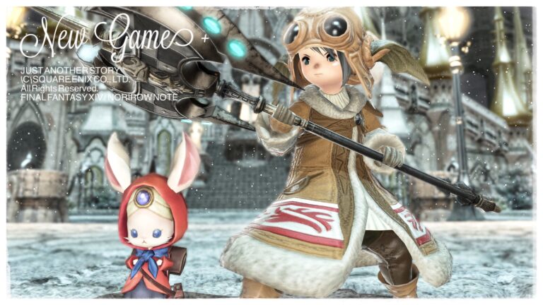 【ミラプリ】つよくてニューゲームで旅する “新米冒険者風” コスチューム!(紅蓮編) ララフェル FF14ブログ Norirow Note 26