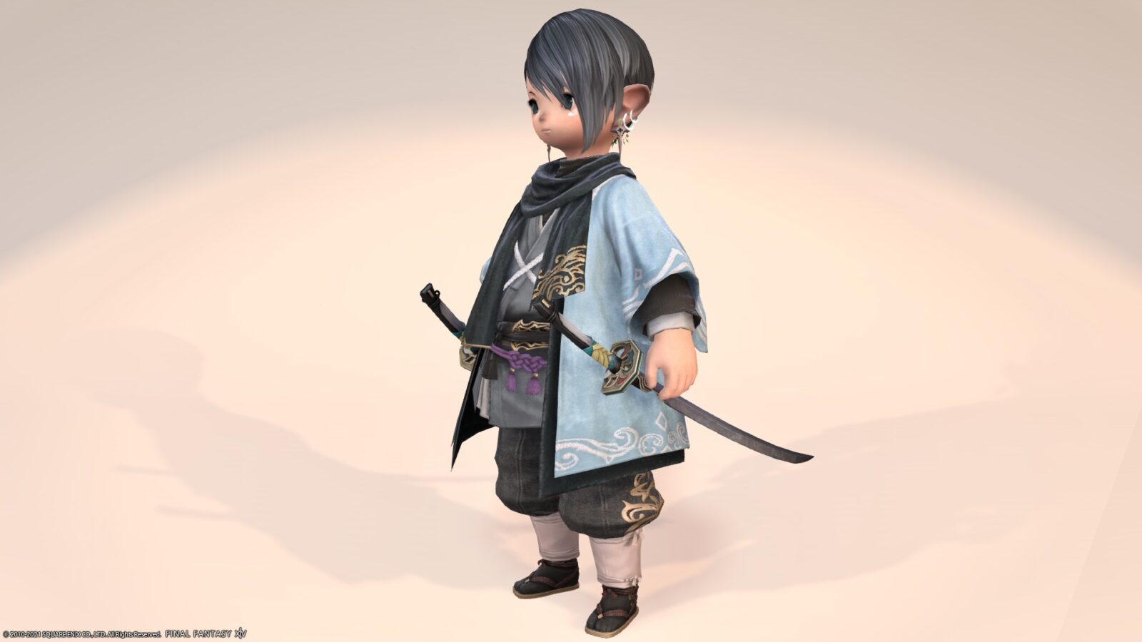 Can we have this dope Ninja standing sheathed weapon pose please? : r/ffxiv