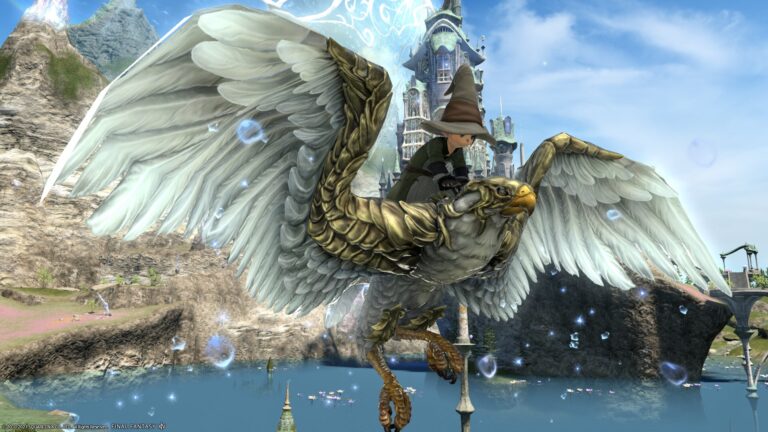 白く美しき泡の鳥・極ビスマルク討滅戦マウント『ホワイトラナー』 ララフェル FF14ブログ Norirow Note 41