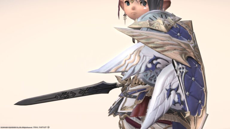 ナイトのAF4武器・羽根が広がる変形盾と勇者の剣『セクエンス＆スリヴァーザ』 ララフェル FF14ブログ Norirow Note 61