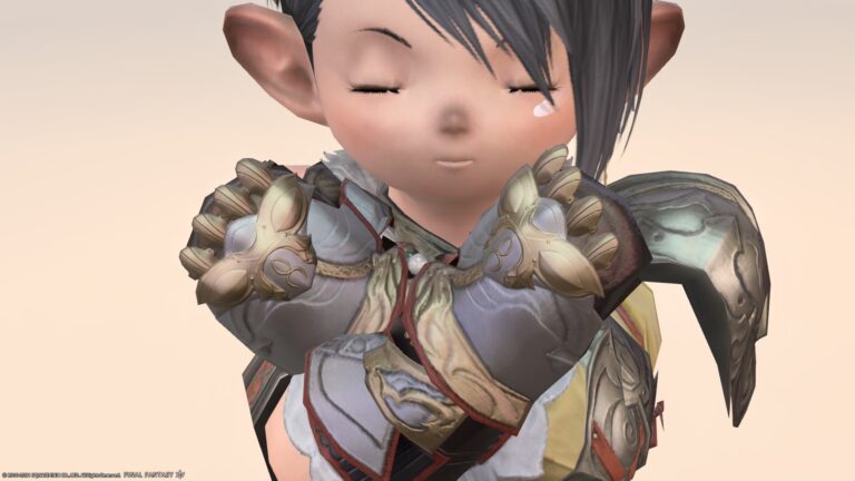 Monk's AF4 Weapon-The simplest and strongest fighting tool in history "Godhands" Lalafell FF14 Blog Norirow Note 34