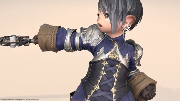 [Glamour] A Refined and Gallant Blue Knight — Inspired by Agrias Lalafell FF14 Blog Norirow Note 25