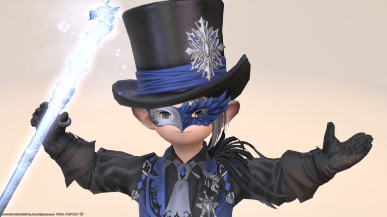 青魔道士のAF3装備・オシャレな手品師『ミラージュ』シリーズ（ララフェル男子Ver.） ララフェル FF14ブログ Norirow Note 42