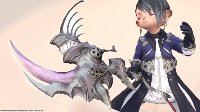 Warrior Eureka Weapon (EW) Fifth Form-Cool Axe "Shamash" Like Magitek Armor Lalafell FF14 Blog Norirow Note 34