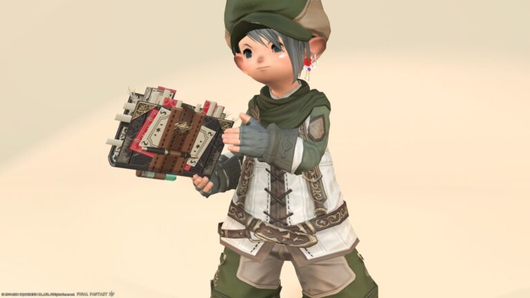 【ミラプリ】森の隠れ家の普段着・可愛いベルクシュタイガーのコーディネート ララフェル FF14ブログ Norirow Note 71