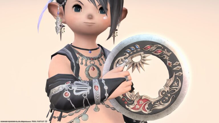踊り子のAF4武器・ヒンドゥー教の神の名を持つ美しい円月輪『クリシュナ』 ララフェル FF14ブログ Norirow Note 37