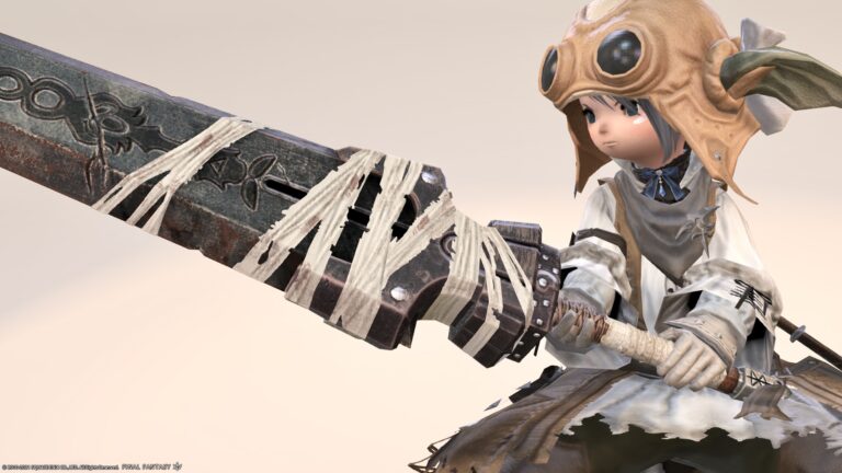 レザー包帯を巻いた厨二的ヴァイパー二刀流武器『クリプトラーカー・ツインファング』 ララフェル FF14ブログ Norirow Note 33