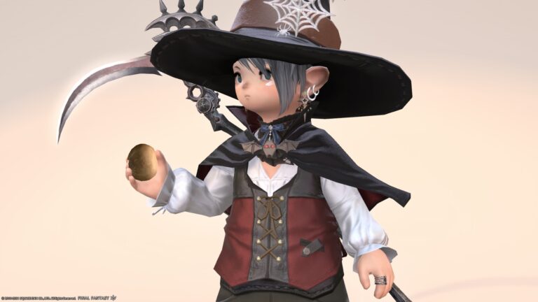 【ミラプリ】守護天節『ヴァンパイアベスト』で可愛いハロウィン用コーディネート（ララフェルVer.） ララフェル FF14ブログ Norirow Note 68