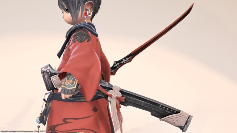 西洋風な信長の愛刀・侍のレジスタンスウェポン（RW）第一形態『星切』 ララフェル FF14ブログ Norirow Note 30