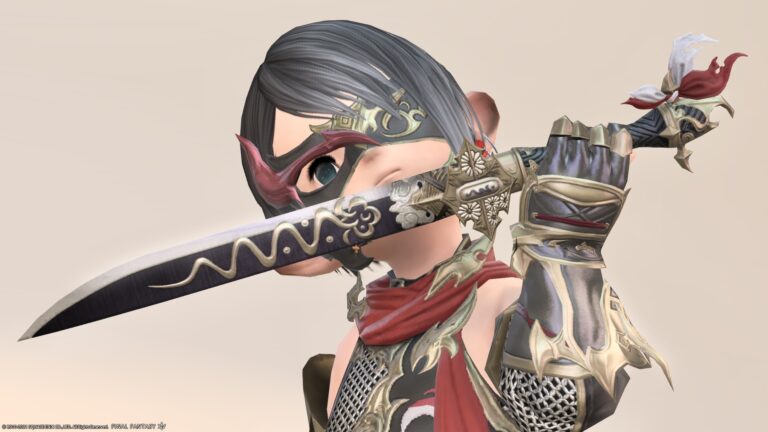 忍者のAF4武器・聖徳太子の片刃刀・国宝『丙子椒林剣』 ララフェル FF14ブログ Norirow Note 31