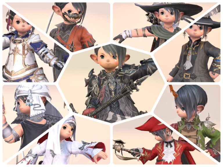 AF4装備（Lv80装備）「全17ジョブ」の “見た目” と入手方法まとめ（ララフェル男子Ver.） ララフェル FF14ブログ Norirow Note 29