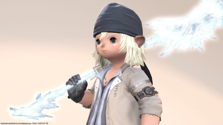 FF13 スノウのワイルドな衣装と髪型『スノウ・コスチュームセット』（ララフェル男子Ver.） ララフェル FF14ブログ Norirow Note 34