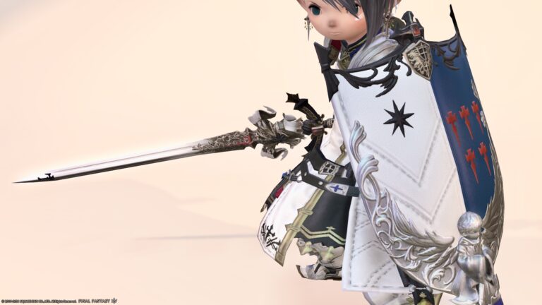 ナイトのAF3武器＆エウレカウェポン第一形態・アーサー王伝説の剣と盾『ガラティン＆エヴァラック』 ララフェル FF14ブログ Norirow Note 75