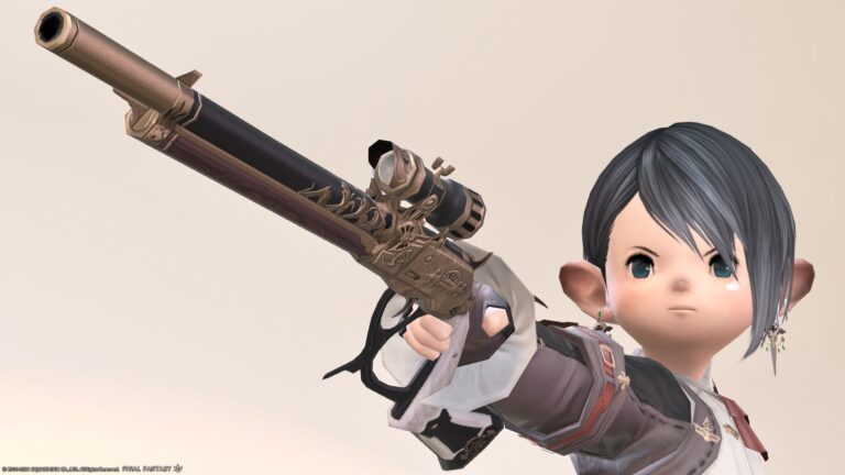 機工士のAF4武器・クラシックでオシャレなライフル銃『フォーマルハウト』 ララフェル FF14ブログ Norirow Note 44