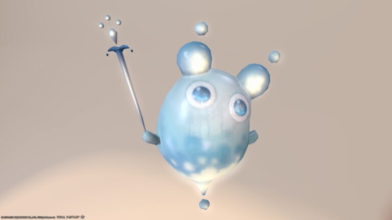 Matoya's Relict's "Minion" Rainwater Familiar and Cute Young Nixie "Drippy" Lalafell FF14 Blog Norirow Note 33