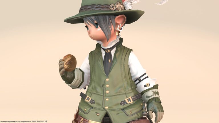 [Glamour] Like a fashionable cafe clerk? "AR-Caean Velvet Work" Series (Lalafell Men's Ver.) Lalafell FF14 Blog Norirow Note 25