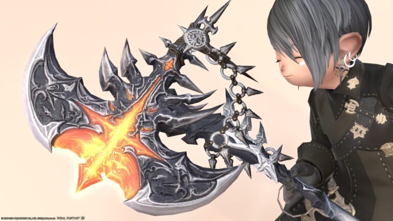 戦士のアニマウェポン（AW）第五段階・超ダークファンタジーな斧『ブラッドエンペラーアクス』 ララフェル FF14ブログ Norirow Note 53