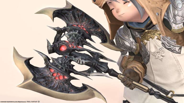 金のラグナロク？製作できる悪魔の戦士斧『ナイトスチールバトルアクス』 ララフェル FF14ブログ Norirow Note 39