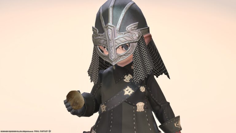 【ミラプリ】全ジョブ着られる可愛い軍服・クリスタリウムの“黒の兵隊さん” ララフェル FF14ブログ Norirow Note 32