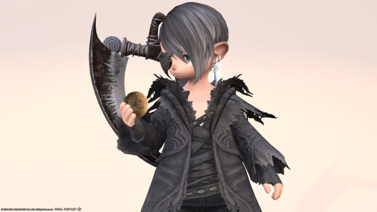 Reaper's AF4 & AF3 equipment / Crow costume "Harvester" & "Muzhik" series (Lalafell Men's Ver.) Lalafell FF14 Blog Norirow Note 44