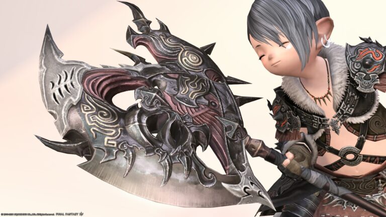 戦士のAF5武器・ロンカを彷彿とさせる魔人斧『ギガントアクス』 ララフェル FF14ブログ Norirow Note 39