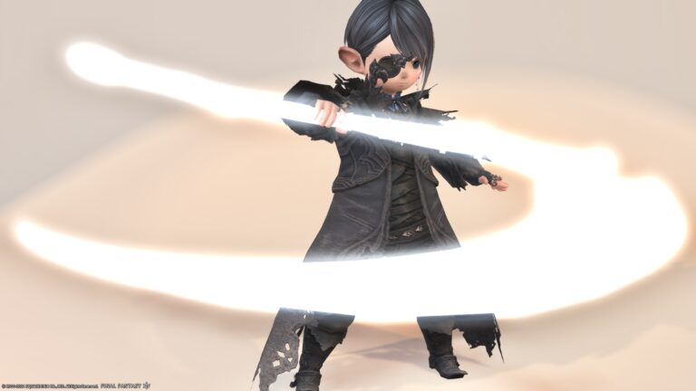 カッコいい！リーパーの光る大鎌・DD死者の宮殿武器『パジャルウォーサイズ』 ララフェル FF14ブログ Norirow Note 36