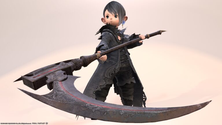 リーパーの“暁月のフィナーレコレクターズエディション”特典武器『デスサイズ』 ララフェル FF14ブログ Norirow Note 32