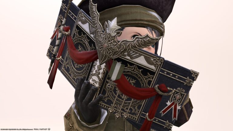 学者のAF3武器＆エウレカウェポン（EW）形態①・可愛い手帳型魔道書『オルガノン』 ララフェル FF14ブログ Norirow Note 32