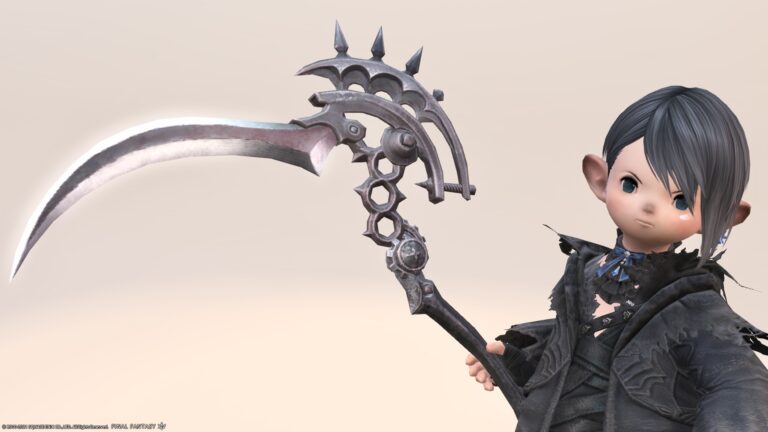 エッダちゃんデザインの可変型リーパー用大鎌『ブラックボゾム・ヴォイドリーパー』 ララフェル FF14ブログ Norirow Note 33