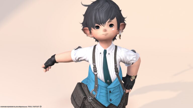 【ミラプリ】まるでオシャレカフェ店員？『カエアンビロード・クラフター』シリーズ（ララフェルVer.） ララフェル FF14ブログ Norirow Note 39