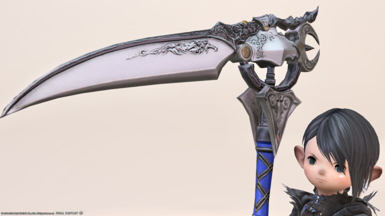 リーパーの神聖なオシャレ大鎌・爽涼なマリカの大井戸武器『ナバスアレン・ザグナル』 ララフェル FF14ブログ Norirow Note 37