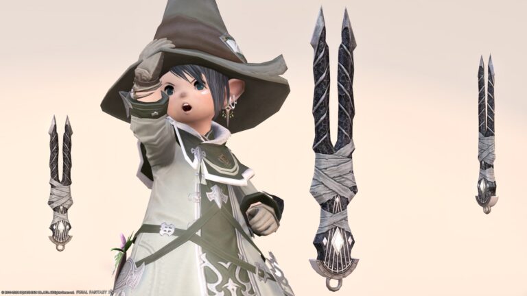 包帯が巻かれた厨二的な賢者武器またはペグ的な賢具『クリプトラーカー・ペンデュラムRE』 ララフェル FF14ブログ Norirow Note 31