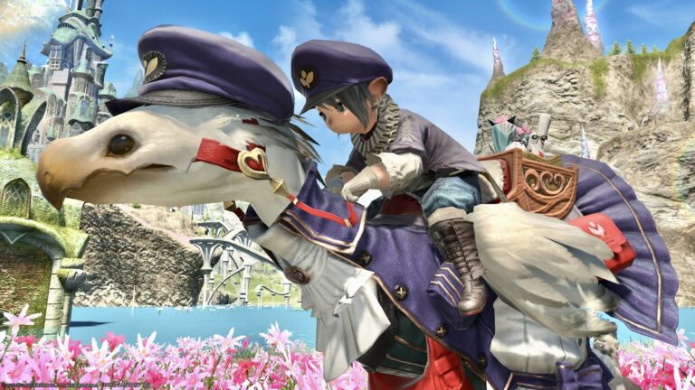 配達士の可愛いチョコボ装甲『ポストマン・バード』（ヴァレンティオンデー2022） ララフェル FF14ブログ Norirow Note 26