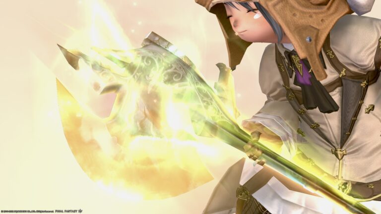 Paladin's Zodiac Weapon 5th Stage / Golden Shining "Curtana Novus & Holy Shield Novus" Lalafell FF14 Blog Norirow Note 30