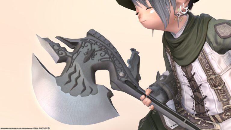 マット仕上げなブラビューラ・戦士のゾディアックウェポン（ZW）前段階『未完のブラビューラ』 ララフェル FF14ブログ Norirow Note 29