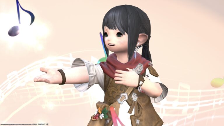 ララフェル女子初期装備の記録 “こんにちは！ノリコノートです！” ララフェル FF14ブログ Norirow Note 37