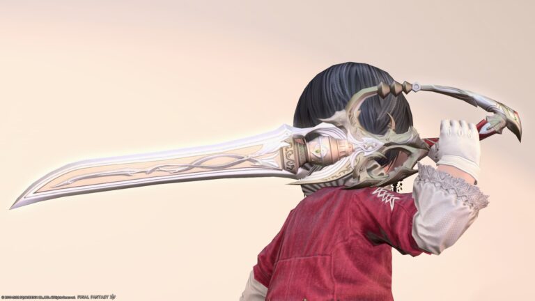 神聖で高貴な大型ナイフ・グルグ火山のガンブレイカー武器『フォーギヴン・マナトリガー』 ララフェル FF14ブログ Norirow Note 44