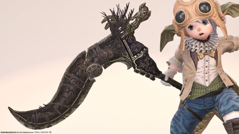 レザー包帯を巻いた厨二的ヴァイパー二刀流武器『クリプトラーカー・ツインファング』 ララフェル FF14ブログ Norirow Note 30