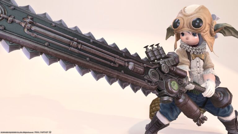 スチームパンクな二刀流チェーンソー・ヴァイパー武器『インペリアル・マジテックツインファング』 ララフェル FF14ブログ Norirow Note 30