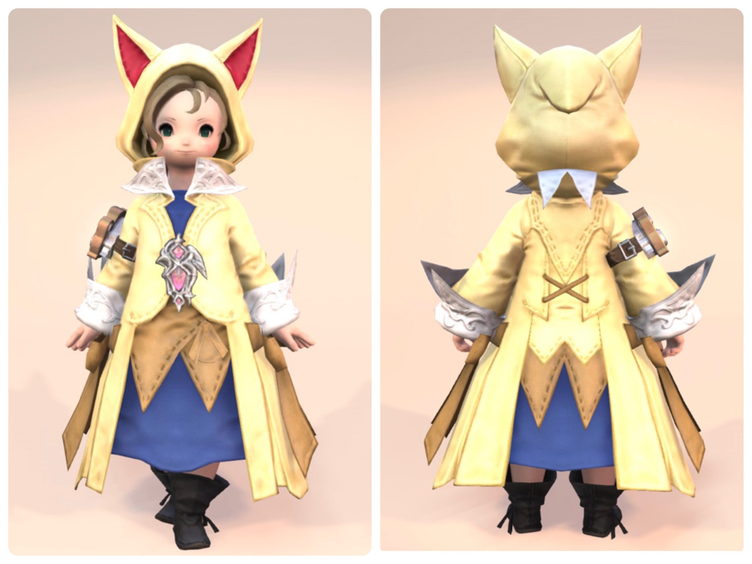 Krile's cute costume! “Krile's Attire” (Lalafell Women's Ver.) | Norirow  Note in FF14