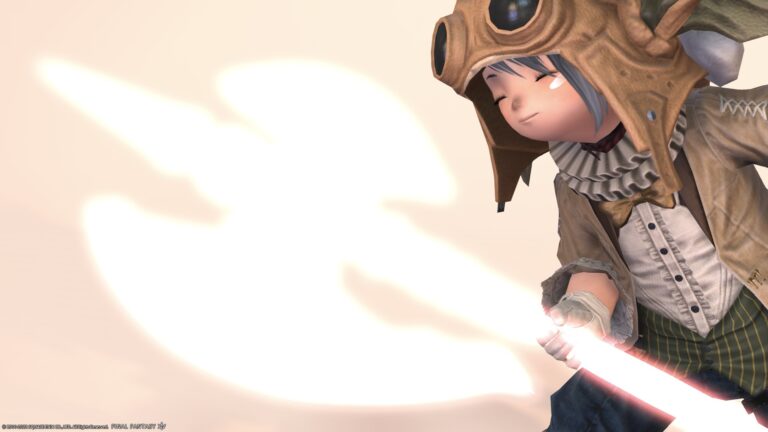 眩しすぎる戦士の光る斧・ディープダンジョン "死者の宮殿" 武器『パジャルアクス』 ララフェル FF14ブログ Norirow Note 41