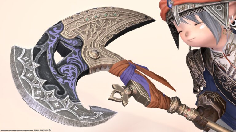 サベネア兵隊さんの大鎌・ヴァナスパティのリーパー武器『パーラカ・ウォーサイズ』 ララフェル FF14ブログ Norirow Note 27