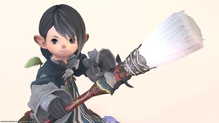 Iron Pegasus in silver armor / GARO collaboration mount "Ginga" Lalafell FF14 Blog Norirow Note 27