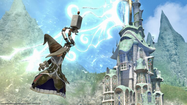 ニーアオートマタのマウント！ヨルハ支援随行ユニット『ポッド602』（ゴールドソーサー景品） ララフェル FF14ブログ Norirow Note 39